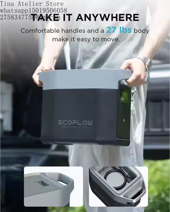 Portable Power Station - Untuk EcoFlow Delta2, Stasiun Daya Portabel