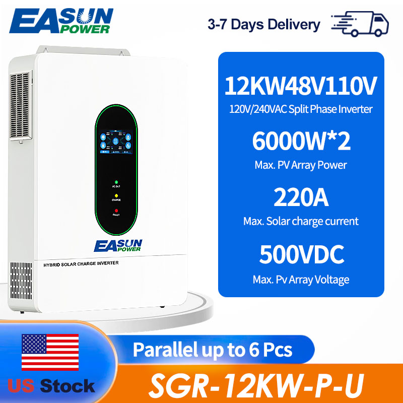 Charge Controller Solar - EASUN US 12KW 12000W Inverter Surya