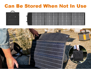 Panel Surya Lipat 200W Tahan L - Solar Panel 200W ulasan dan harga