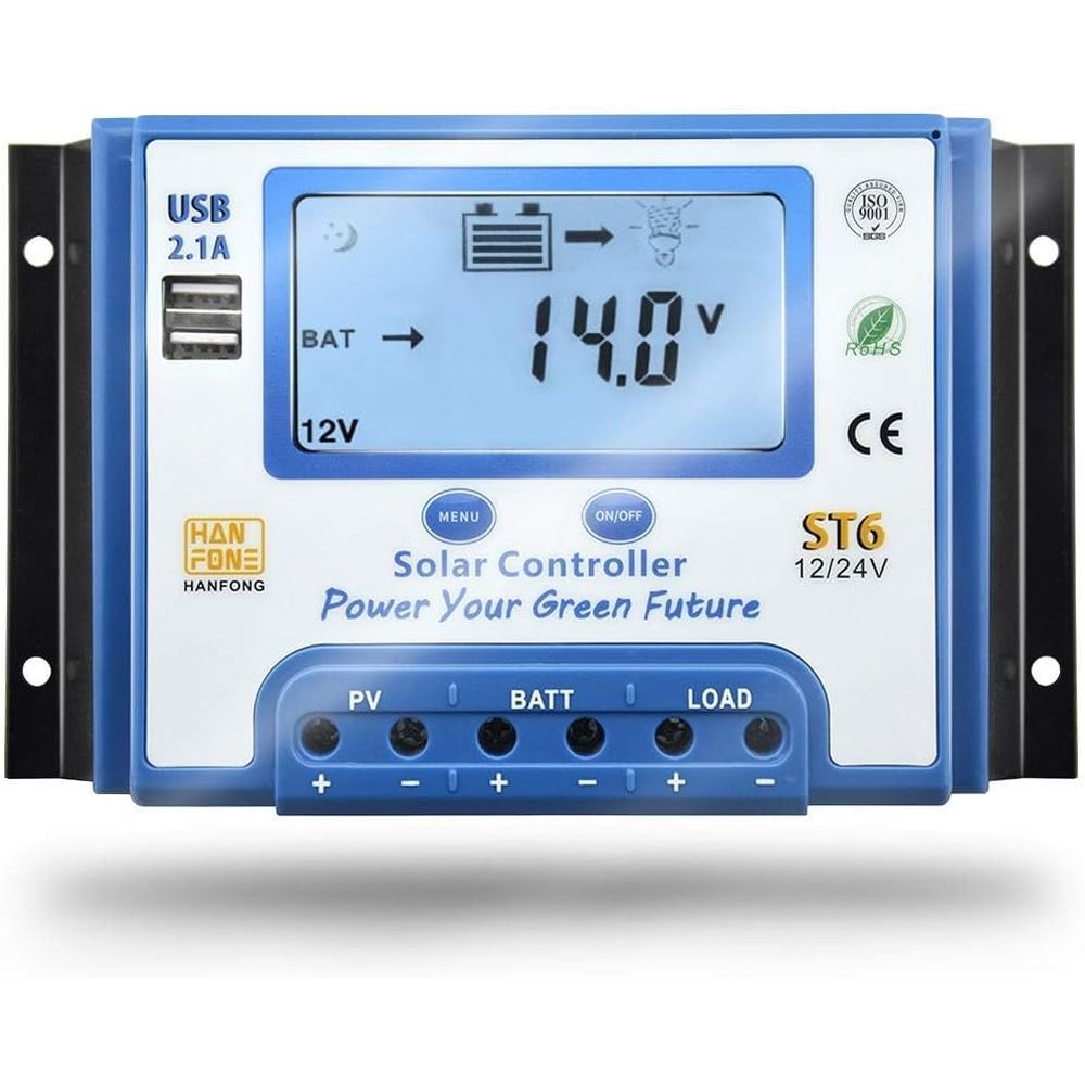 Pengontrol Pengisian Daya Sury - Charge Controller Solar ulasan dan harga