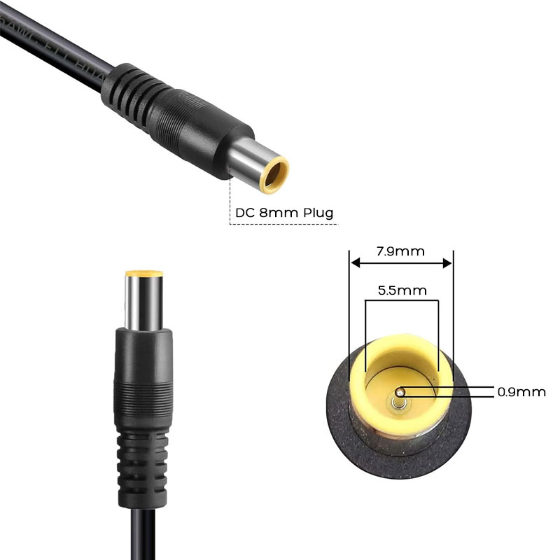 Kabel DC7909 (DC8mm) sepanjang - Energy Monitor Meter ulasan dan harga