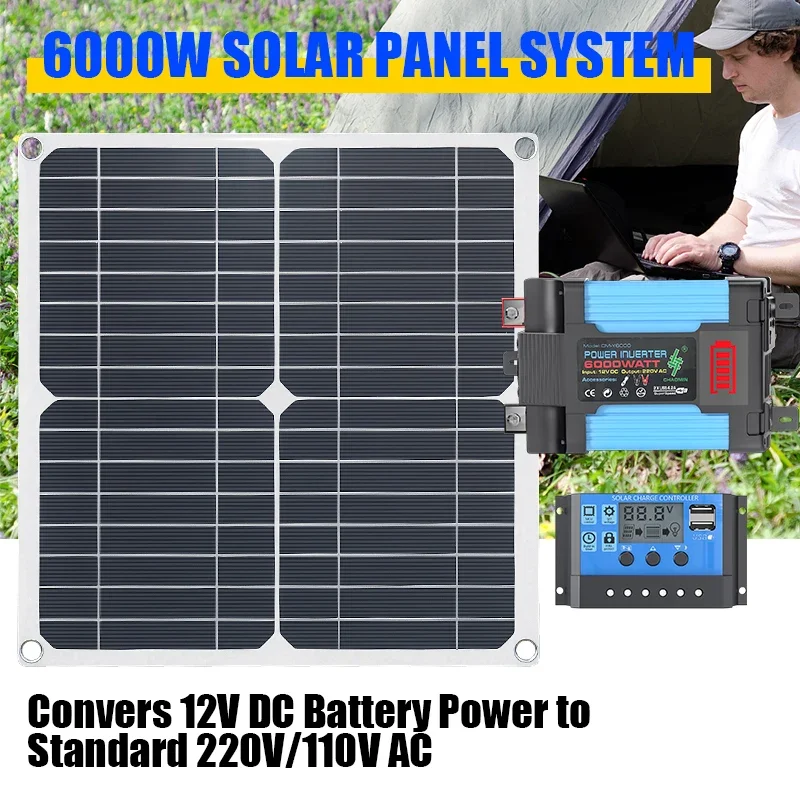 Paket Panel Surya 6000W yang d - Solar Panel 200W ulasan dan harga