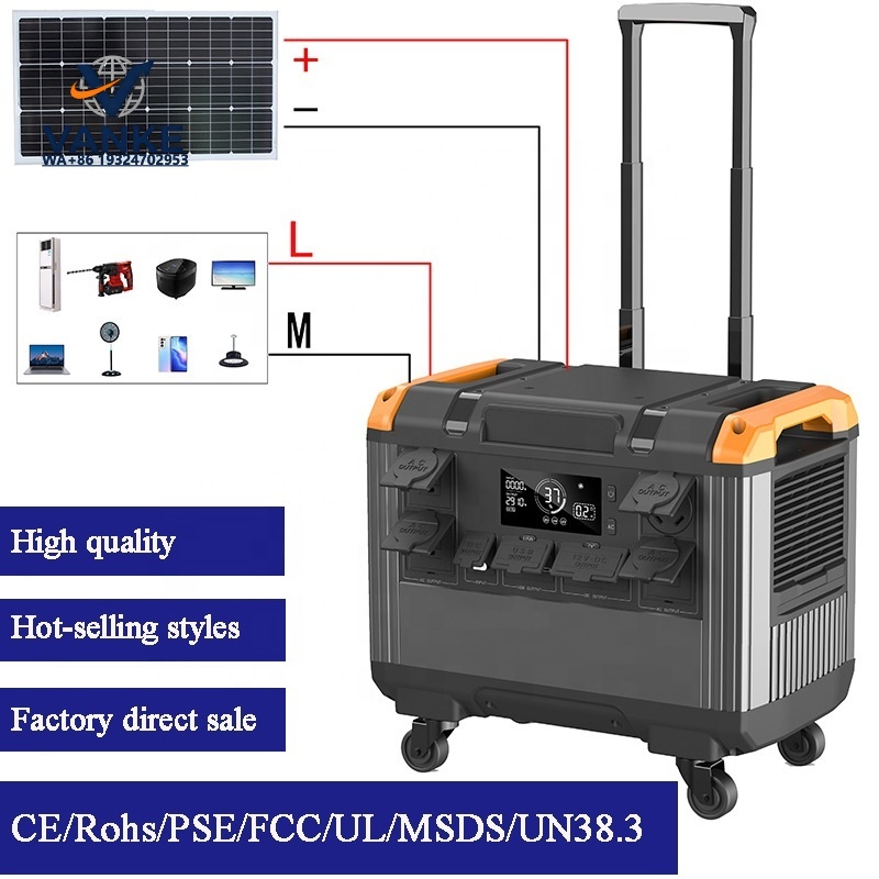 Generator Tenaga Surya 3 kW 3  - Portable Power Station ulasan dan harga