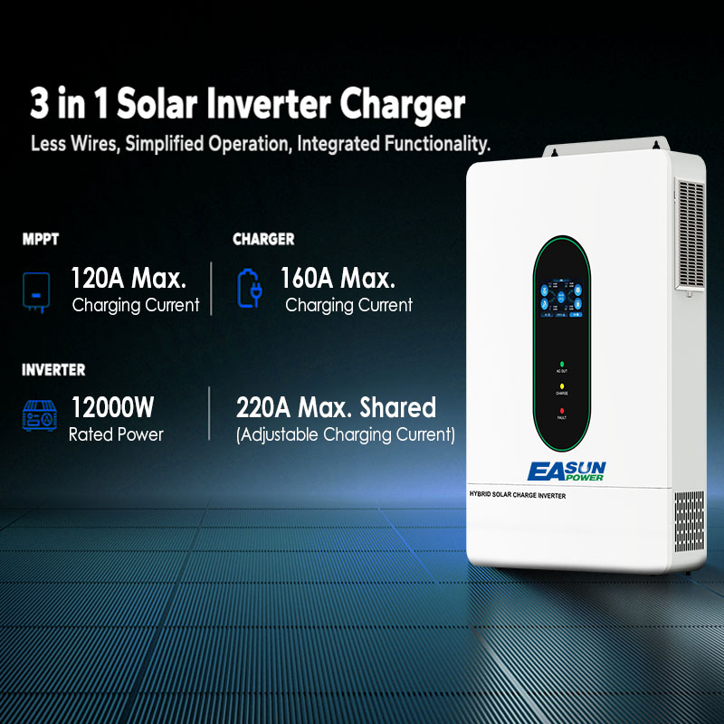 EASUN US 12KW 12000W Inverter  - Charge Controller Solar ulasan dan harga