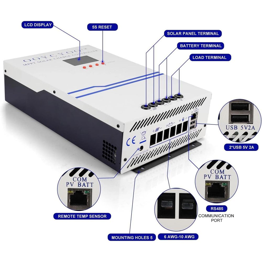 Pengontrol Pengisian Daya Sury - Charge Controller Solar ulasan dan harga